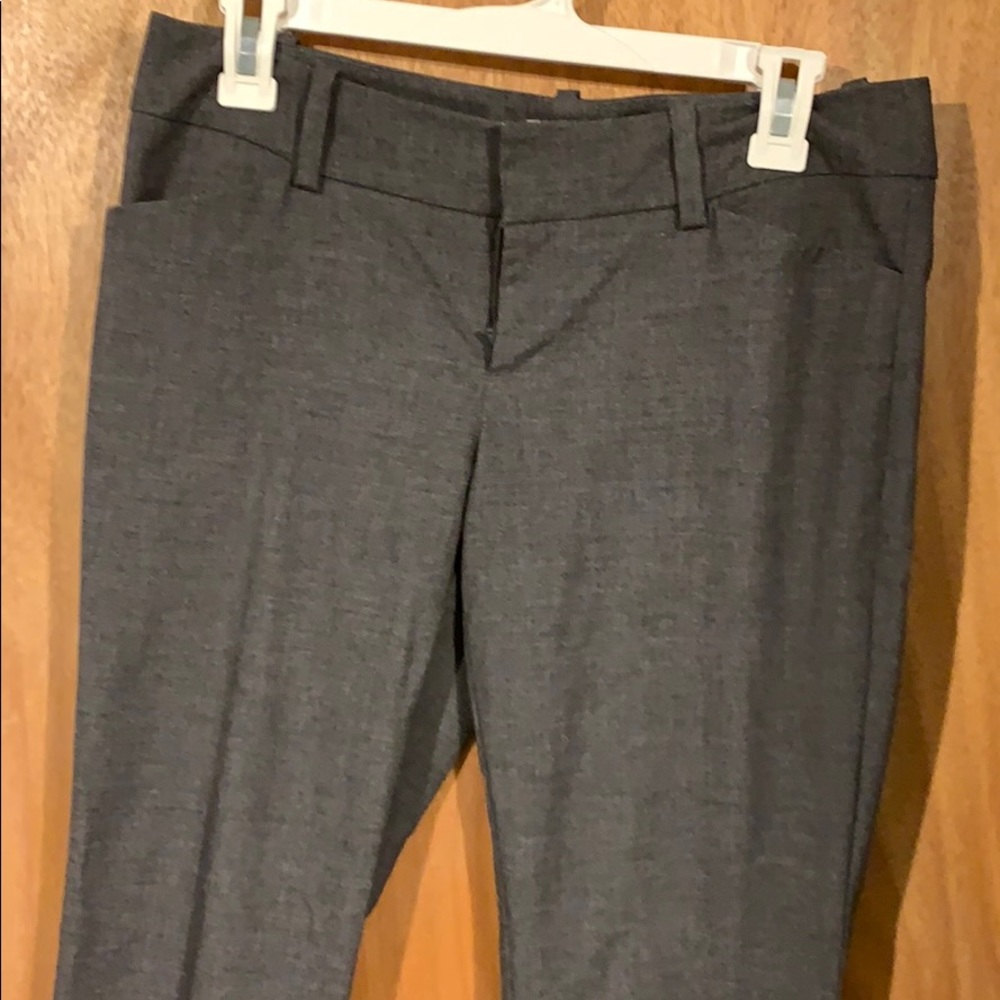 Grey merona stretch work pants